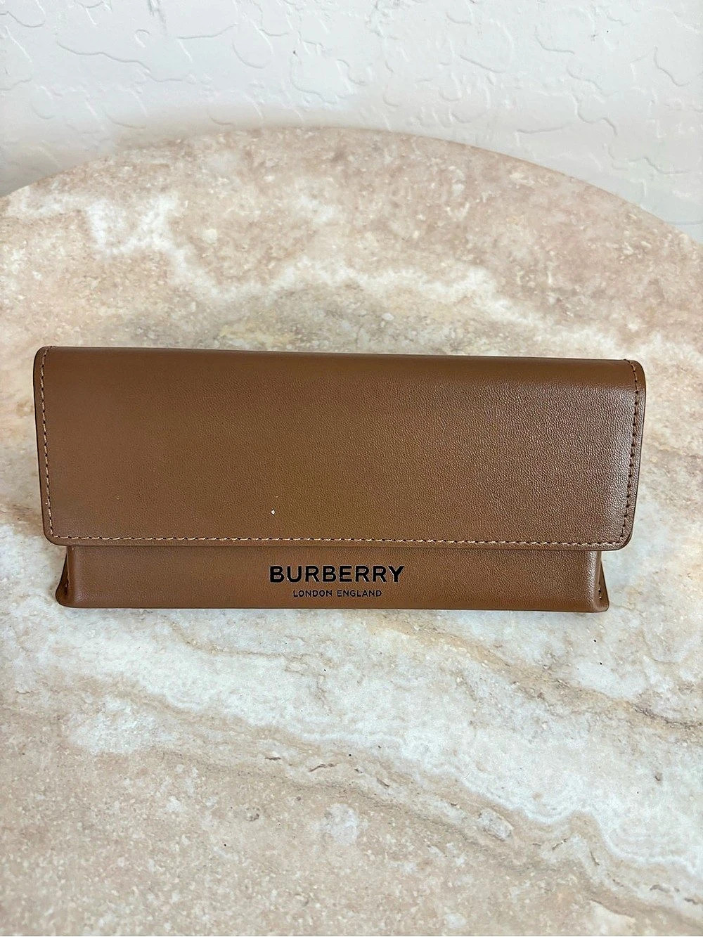 Burberry London Tan Sunglasses Case